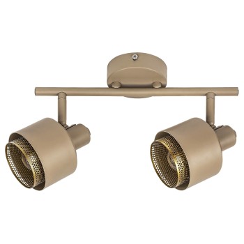 Plafoniera Fedora maro deschis Rabalux 3548, 2xE14