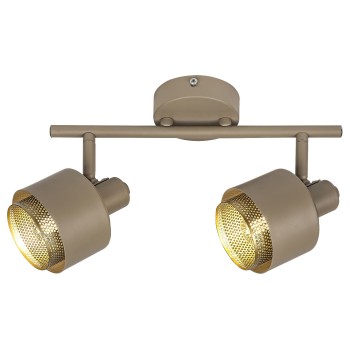 Plafoniera Fedora maro deschis Rabalux 3548, 2xE14
