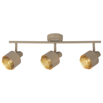 Plafoniera Fedora maro deschis Rabalux 3549, 3xE14