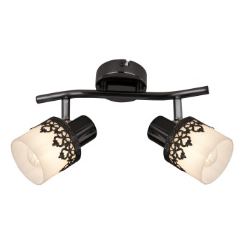 Plafoniera Lacey negru Rabalux 5342, 2xE14