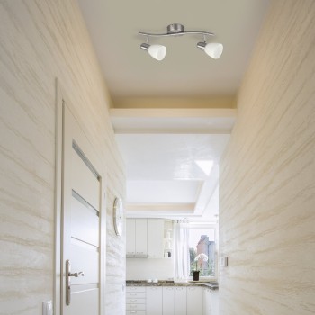 Plafoniera Soma crom satin Rabalux 6302, 2xE14
