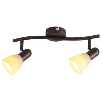Plafoniera Soma maro antic Rabalux 6592, 2xE14
