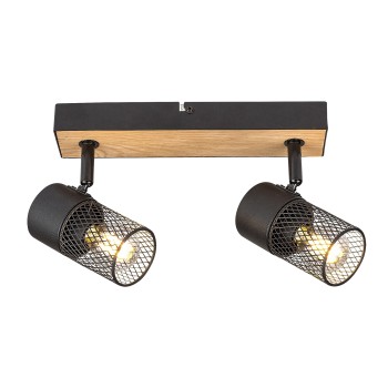 Plafoniera Metta stejar Rabalux 71152, 2xE14