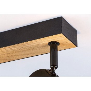 Plafoniera Metta stejar Rabalux 71152, 2xE14