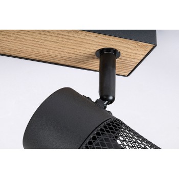 Plafoniera Metta stejar Rabalux 71153, 3xE14