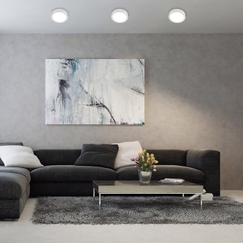Plafoniera LED Shaun2 alb Rabalux 71193, 15W, 4000K