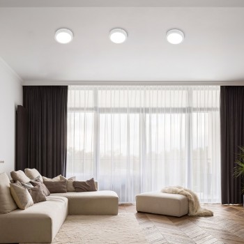 Plafoniera LED Shaun2 alb Rabalux 71206, 24W, 3000K