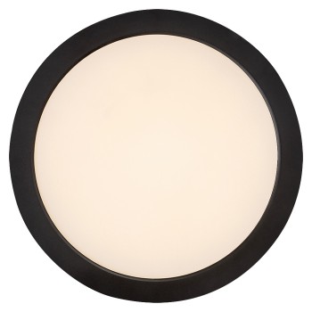Plafoniera LED Shaun2 negru Rabalux 71212, 24W, 3000K