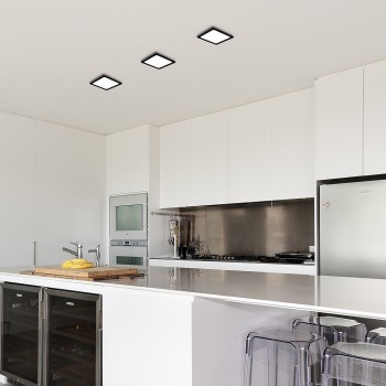 Plafoniera LED Shaun2 negru Rabalux 71214, 15W, 3000K