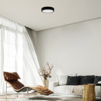 Plafoniera LED Lauri negru Rabalux 71246, 22W
