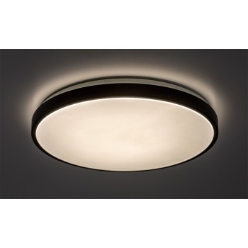 Plafoniera baie LED Samira negru Rabalux 71254, 48W