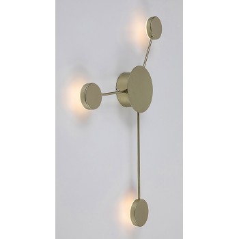 Plafoniera LED Amadeo auriu sampanie Rabalux 71275, 10W