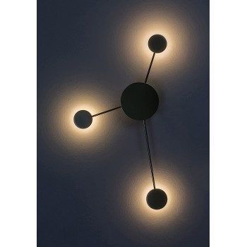 Plafoniera LED Amadeo auriu sampanie Rabalux 71275, 10W