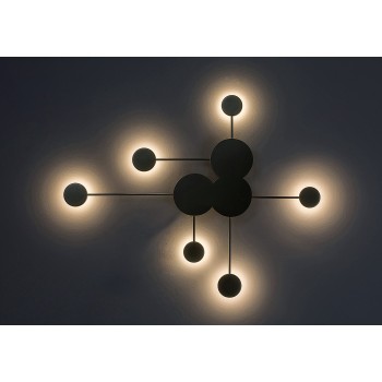 Plafoniera LED Amadeo auriu sampanie Rabalux 71276, 21W