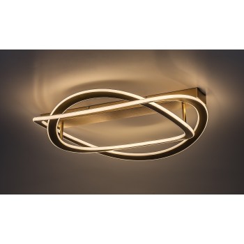 Plafoniera LED Kallira auriu Rabalux 71280, 72W