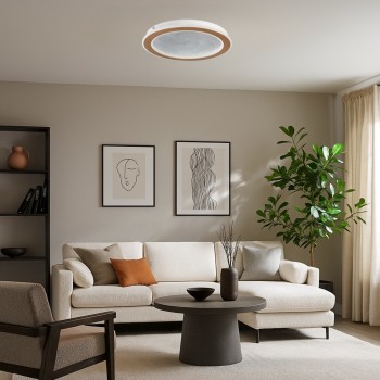 Plafoniera LED Efrael auriu Rabalux 71281, 24W