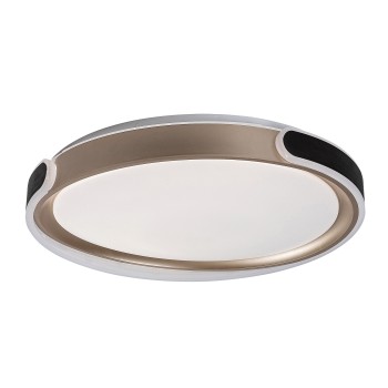 Plafoniera LED Jindri negru/ auriu Rabalux 71292, 48W