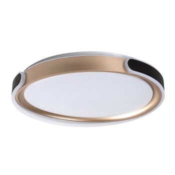 Plafoniera LED Jindri negru/ auriu Rabalux 71292, 48W