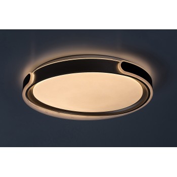 Plafoniera LED Jindri negru/ auriu Rabalux 71292, 48W