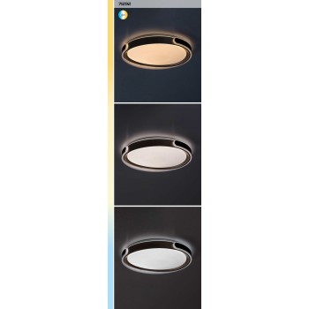 Plafoniera LED Jindri negru/ auriu Rabalux 71292, 48W