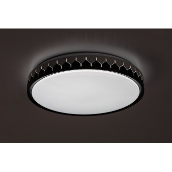 Plafoniera LED Malin negru/ gri Rabalux 71303, 24W