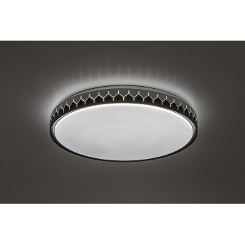 Plafoniera LED Malin negru/ gri Rabalux 71304, 48W