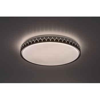 Plafoniera LED Malin negru/ gri Rabalux 71304, 48W