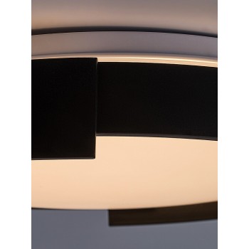 Plafoniera LED Laleh negru Rabalux 71305, 24W