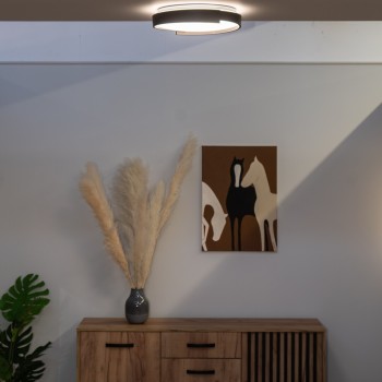 Plafoniera LED Laleh negru Rabalux 71305, 24W
