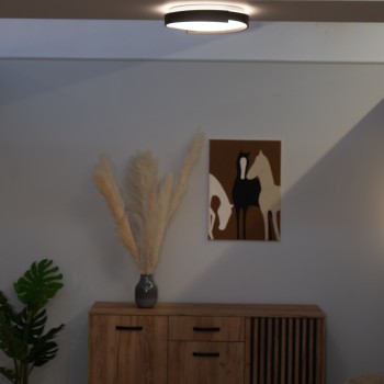 Plafoniera LED Laleh negru Rabalux 71305, 24W