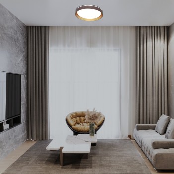 Plafoniera LED Ladan maro/ auriu Rabalux 71308, 48W