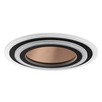 Plafoniera LED Taneli2 negru/ auriu Rabalux 71314, 56W