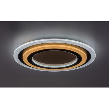 Plafoniera LED Taneli2 negru/ auriu Rabalux 71314, 56W