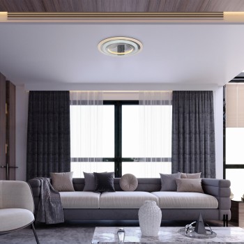 Plafoniera LED Taneli2 crom Rabalux 71315, 56W