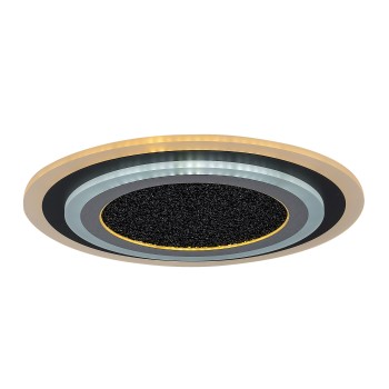 Plafoniera LED Taneli2 negru/ crom Rabalux 71316, 56W