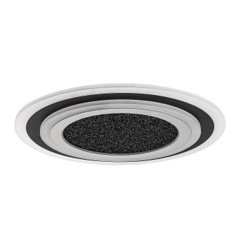 Plafoniera LED Taneli2 negru/ crom Rabalux 71316, 56W