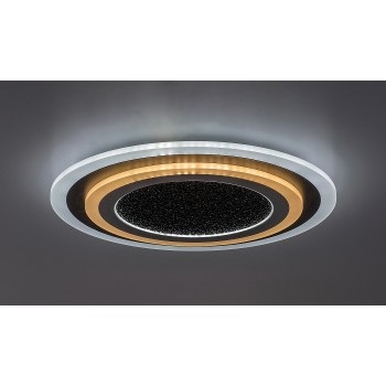 Plafoniera LED Taneli2 negru/ crom Rabalux 71316, 56W