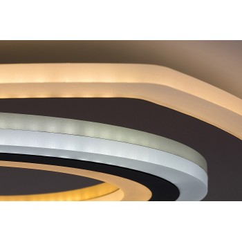 Plafoniera LED Taneli2 negru/ auriu Rabalux 71317, 60W