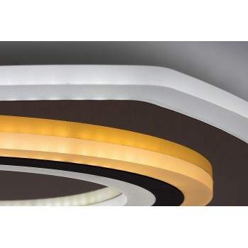 Plafoniera LED Taneli2 negru/ auriu Rabalux 71317, 60W