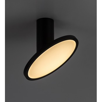 Plafoniera LED Ovidia negru Rabalux 71323, 20W, 3000K