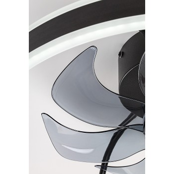 Plafoniera LED Fanfy negru Rabalux 71337, 40W