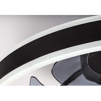 Plafoniera LED Fanfy negru Rabalux 71337, 40W