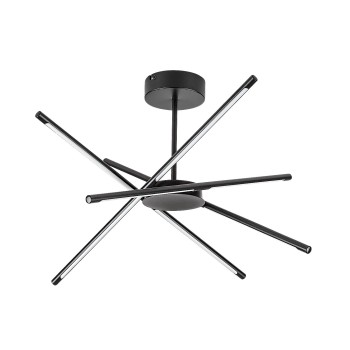 Plafoniera LED Henli2 negru Rabalux 71338, 40W