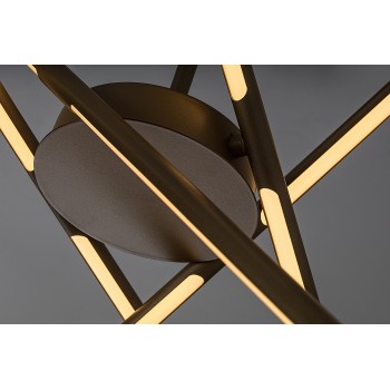 Plafoniera LED Henli2 auriu Rabalux 71339, 40W