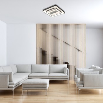 Plafoniera LED Aireon negru Rabalux 71341, 50W