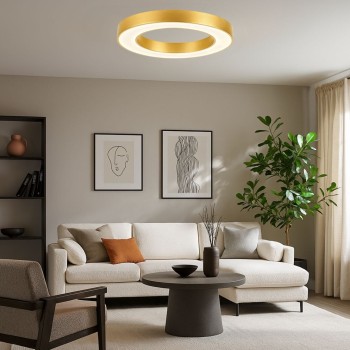 Plafoniera LED Cirano auriu Rabalux 71363, 45W