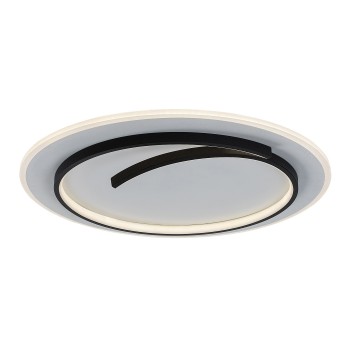 Plafoniera LED Niloo negru Rabalux 71366, 40W