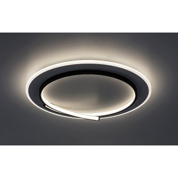 Plafoniera LED Niloo negru Rabalux 71366, 40W
