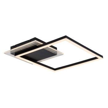 Plafoniera LED Ottavia negru Rabalux 71370, 24W