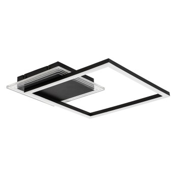Plafoniera LED Ottavia negru Rabalux 71370, 24W